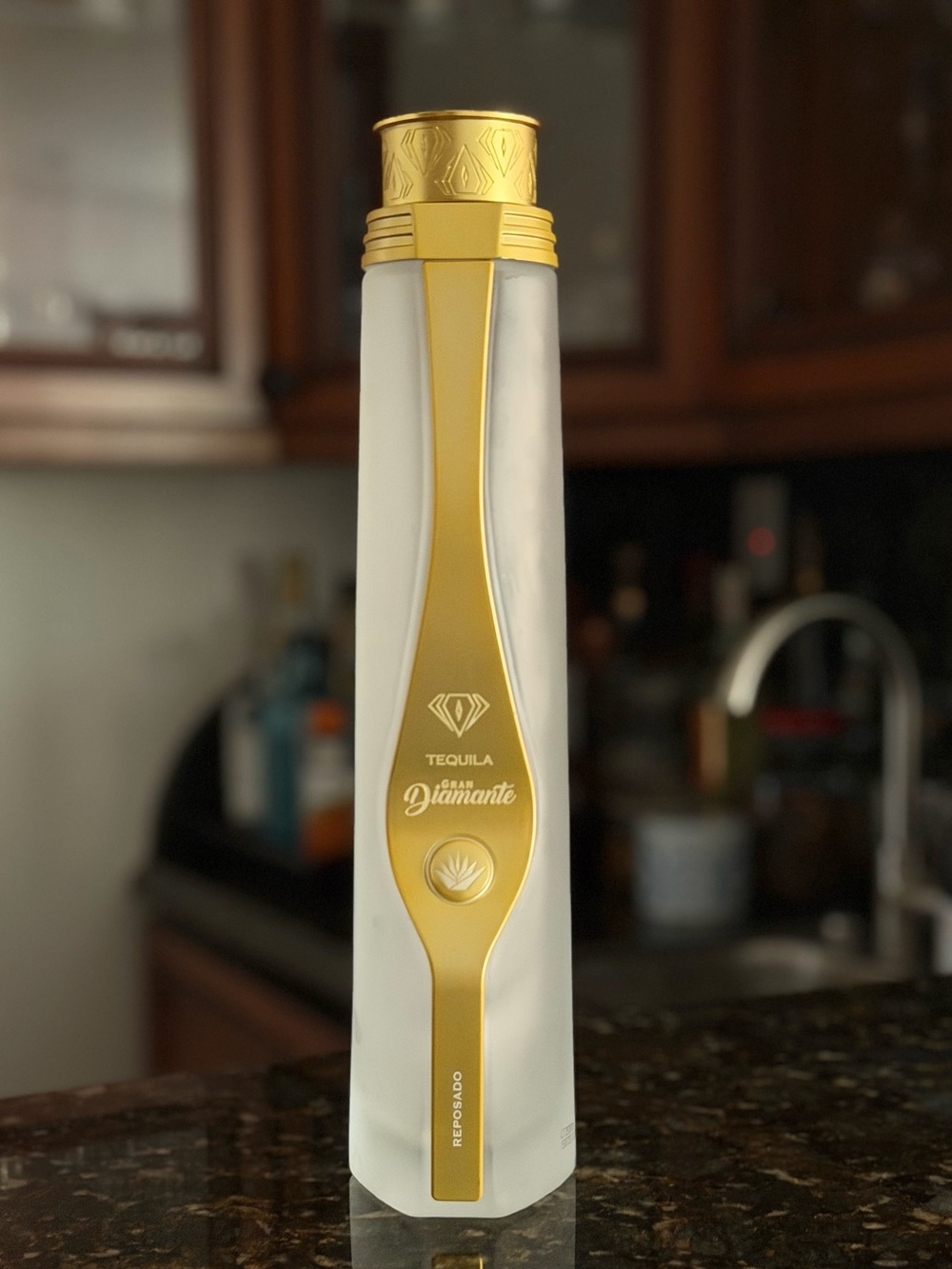 Gran Diamante Tequila Gold EMPTY Bottle